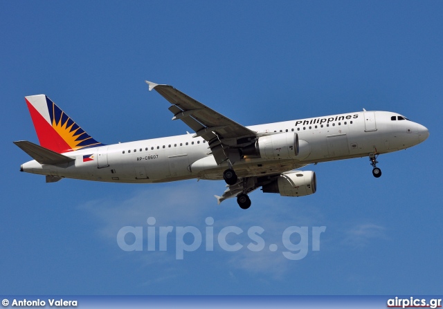 RP-C8607, Airbus A320-200, Philippine Airlines