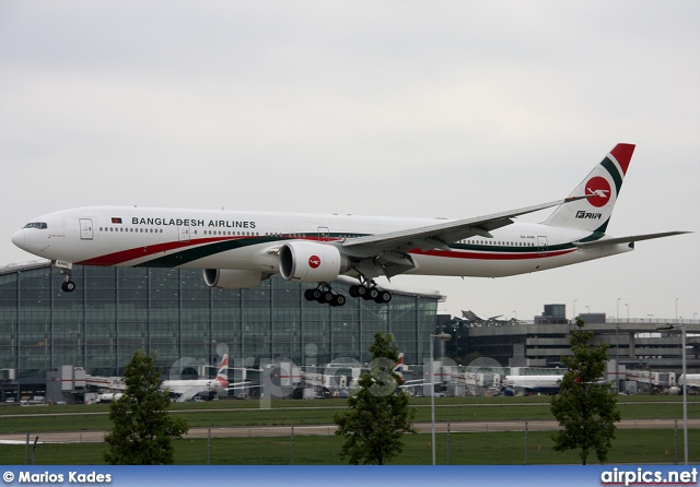 S2-AHN, Boeing 777-300ER, Biman Bangladesh Airlines