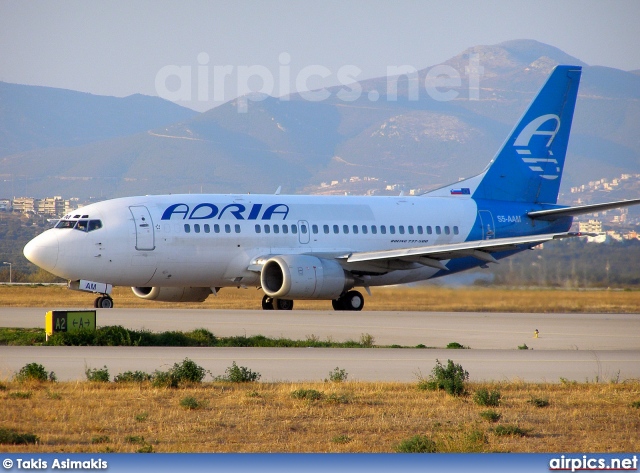 S5-AAM, Boeing 737-500, Adria Airways