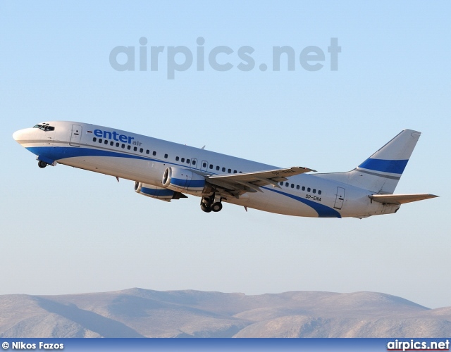 SP-ENA, Boeing 737-400, Enter Air