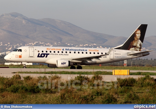 SP-LDC, Embraer ERJ 170-100ST, LOT Polish Airlines