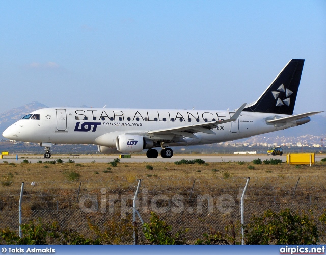 SP-LDC, Embraer ERJ 170-100ST, LOT Polish Airlines