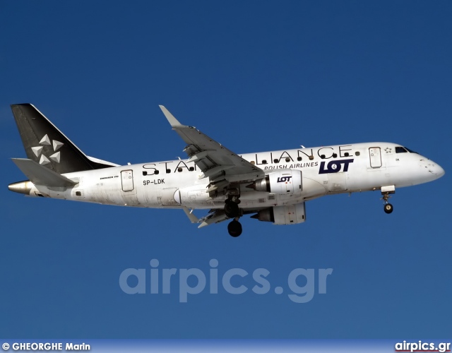 SP-LDK, Embraer ERJ 170-100SE, LOT Polish Airlines