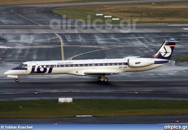 SP-LGF, Embraer ERJ-145MP, LOT Polish Airlines