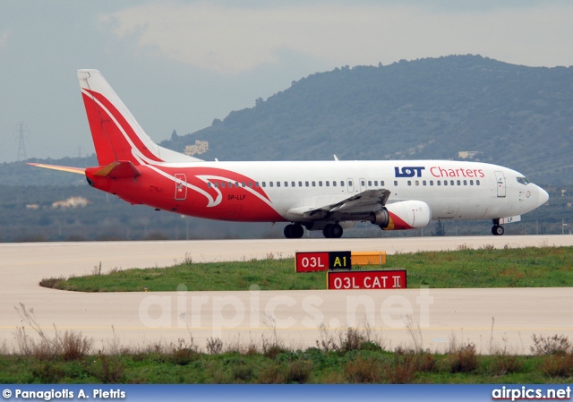 SP-LLF, Boeing 737-400, LOT Charters