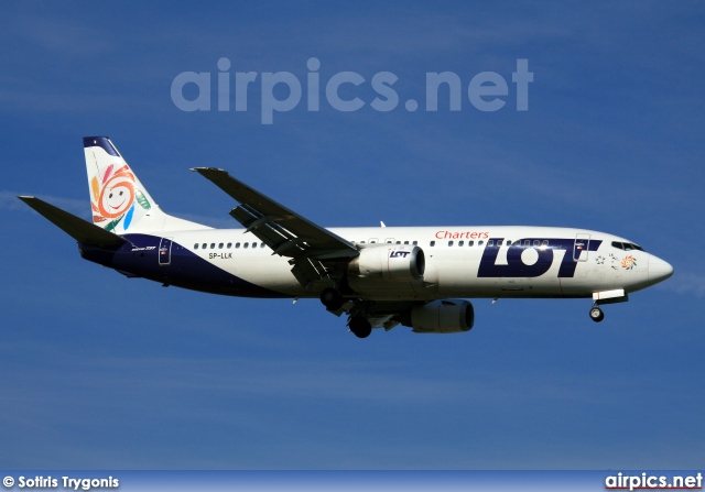 SP-LLK, Boeing 737-400, LOT Charters