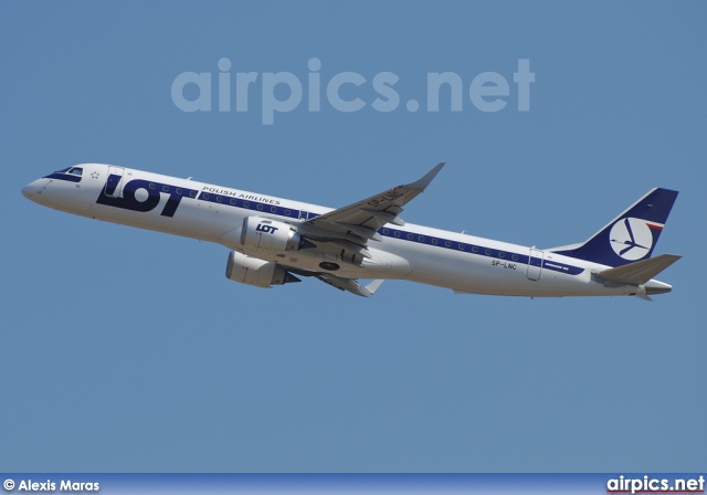 SP-LNC, Embraer ERJ 190-200LR (Embraer 195), LOT Polish Airlines