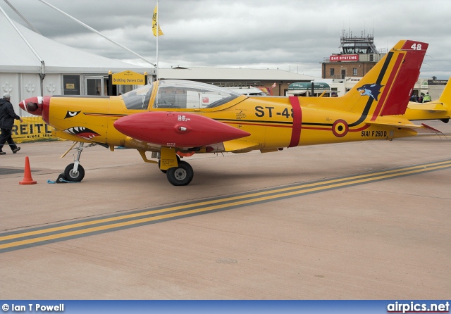 ST-48, SIAI Marchetti SF.260D, Belgian Air Force