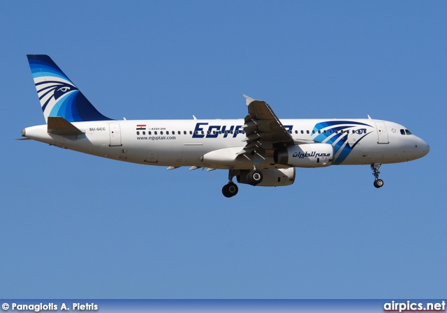 SU-GCC, Airbus A320-200, Egyptair