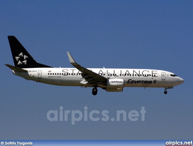 SU-GCS, Boeing 737-800, Egyptair