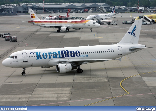 SU-KBA, Airbus A320-200, KoralBlue Airlines