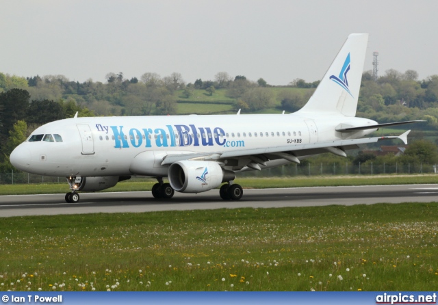 SU-KBB, Airbus A319-100, KoralBlue Airlines