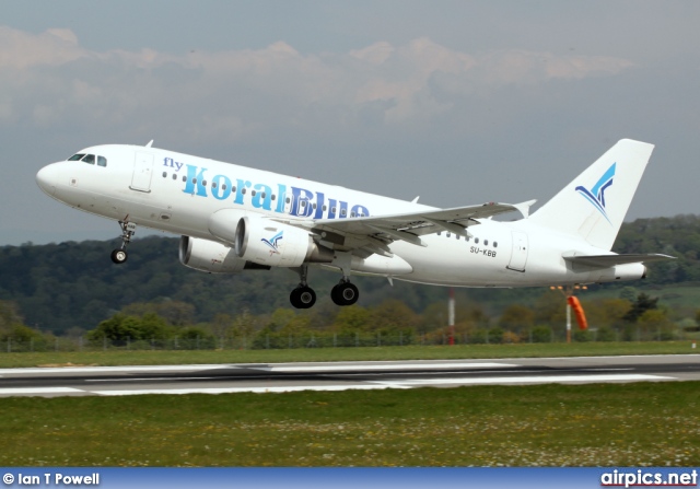 SU-KBB, Airbus A319-100, KoralBlue Airlines