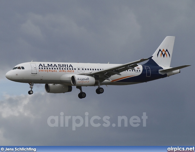 SU-TCA, Airbus A320-200, AlMasria Universal Airlines