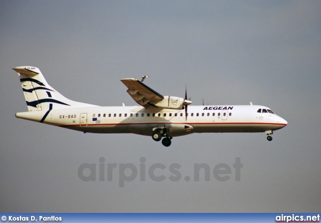 SX-BAO, ATR 72-200, Aegean Airlines