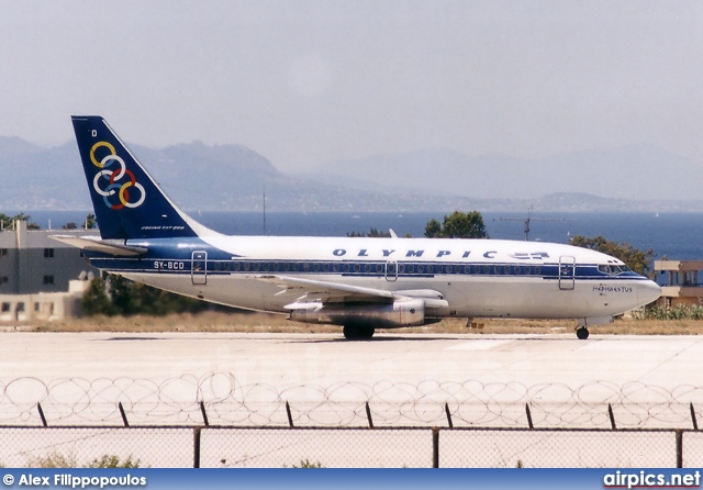 SX-BCD, Boeing 737-200Adv, Olympic Airways