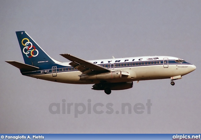 SX-BCF, Boeing 737-200Adv, Olympic Airways