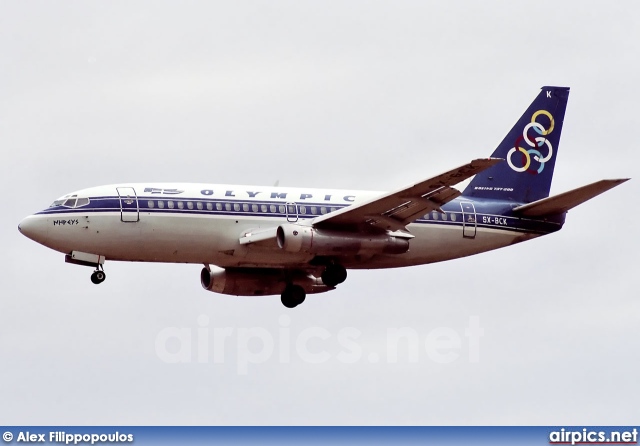 SX-BCK, Boeing 737-200Adv, Olympic Airways