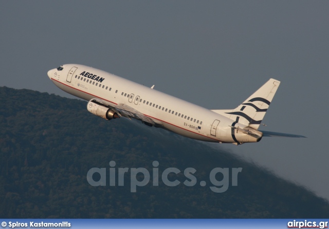 SX-BGR, Boeing 737-400, Aegean Airlines