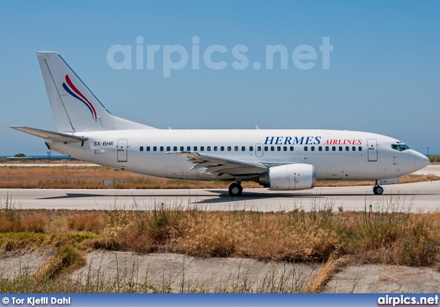 SX-BHR, Boeing 737-500, Hermes Airlines