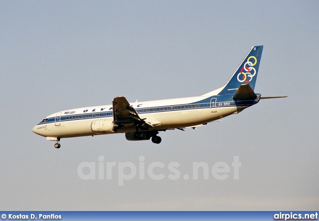 SX-BKD, Boeing 737-400, Olympic Airlines