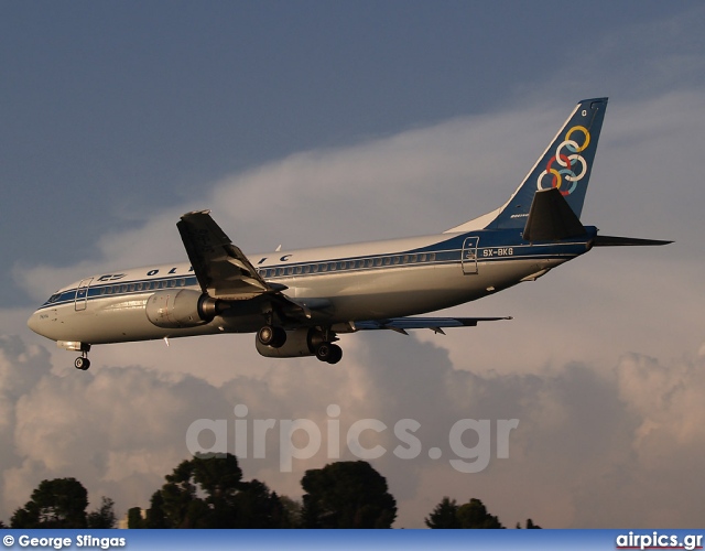 SX-BKG, Boeing 737-400, Olympic Airlines