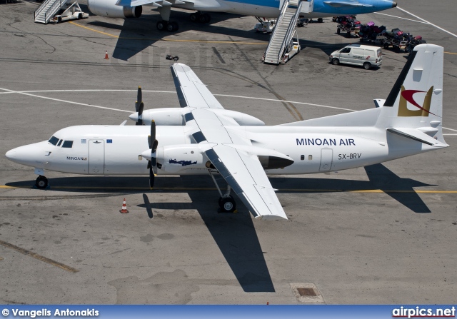 SX-BRV, Fokker 50, Minoan Airlines