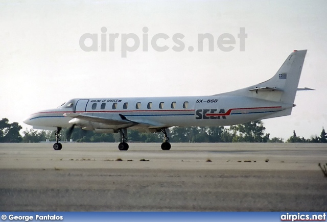 SX-BSD, Fairchild (Swearingen) SA-226 TC Metro II, South East European Airlines - SEEA