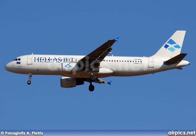 SX-BVL, Airbus A320-200, Hellas Jet