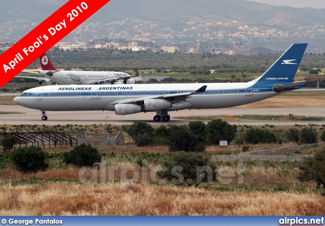 SX-DFA, Airbus A340-300, Aerolineas Argentinas