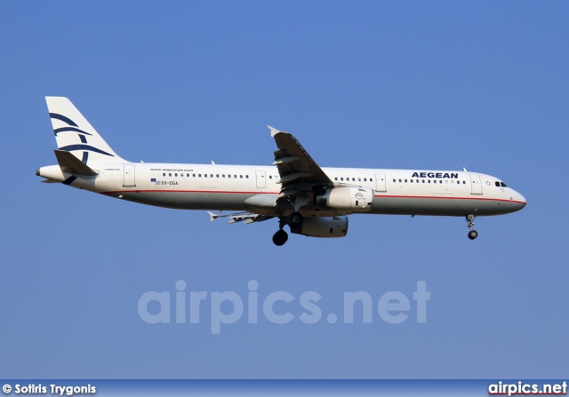 SX-DGA, Airbus A321-200, Aegean Airlines