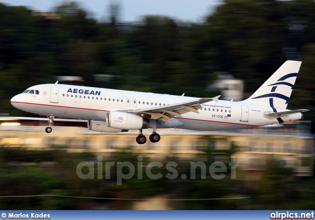 SX-DGE, Airbus A320-200, Aegean Airlines