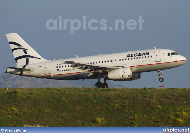 SX-DGG, Airbus A319-100, Aegean Airlines