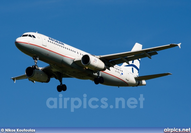 SX-DGL, Airbus A320-200, Aegean Airlines