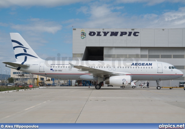 SX-DGU, Airbus A320-200, Aegean Airlines