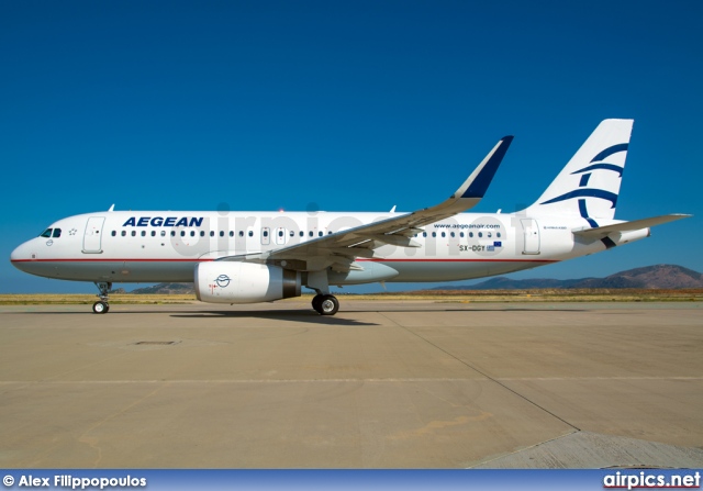 SX-DGY, Airbus A320-200, Aegean Airlines