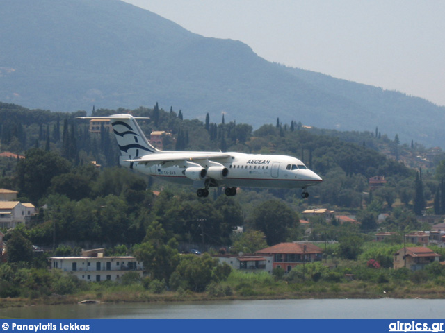 SX-DVC, British Aerospace Avro RJ100, Aegean Airlines