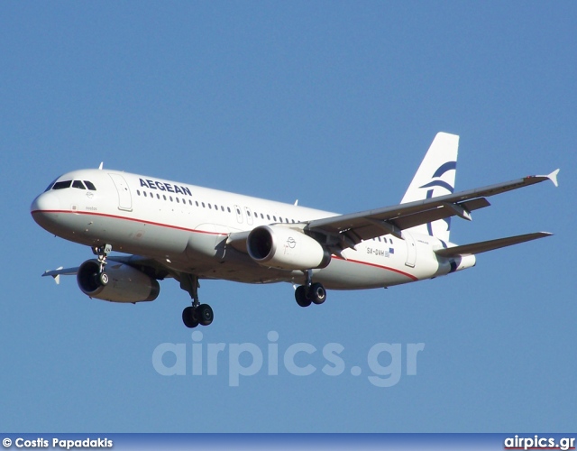 SX-DVH, Airbus A320-200, Aegean Airlines