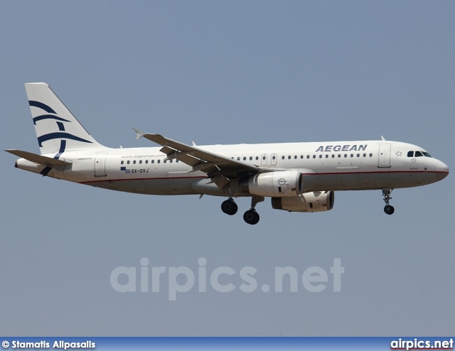 SX-DVJ, Airbus A320-200, Aegean Airlines