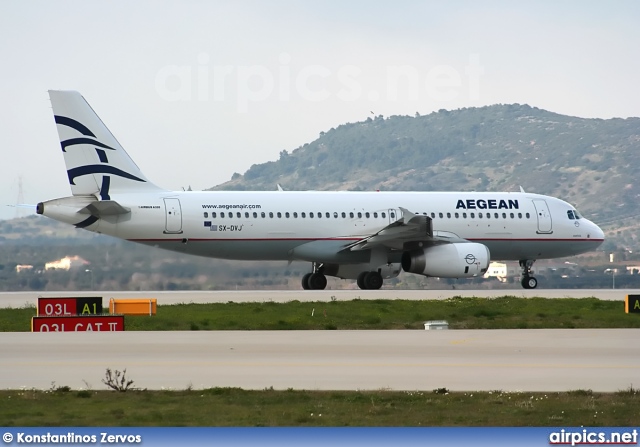 SX-DVJ, Airbus A320-200, Aegean Airlines