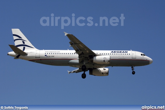 SX-DVK, Airbus A320-200, Aegean Airlines