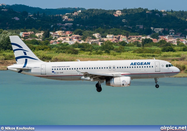 SX-DVK, Airbus A320-200, Aegean Airlines