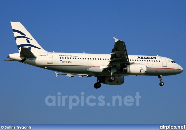 SX-DVL, Airbus A320-200, Aegean Airlines