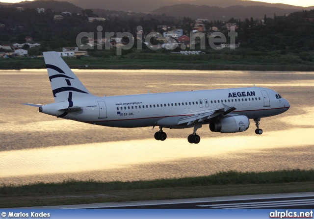 SX-DVL, Airbus A320-200, Aegean Airlines