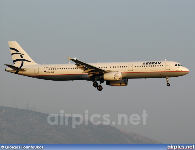 SX-DVO, Airbus A321-200, Aegean Airlines