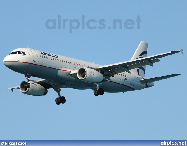 SX-DVR, Airbus A320-200, Aegean Airlines