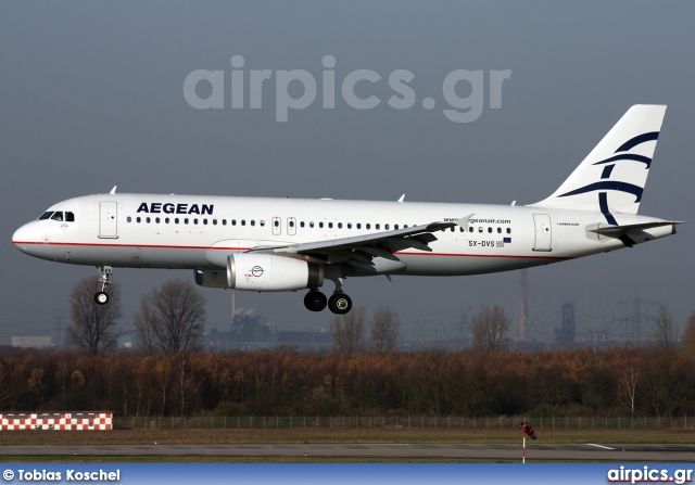 SX-DVS, Airbus A320-200, Aegean Airlines