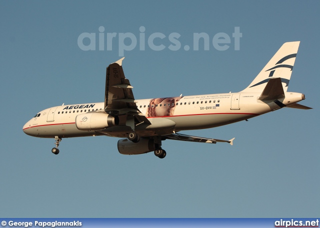 SX-DVV, Airbus A320-200, Aegean Airlines