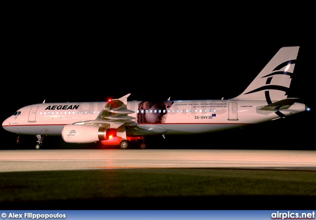 SX-DVV, Airbus A320-200, Aegean Airlines