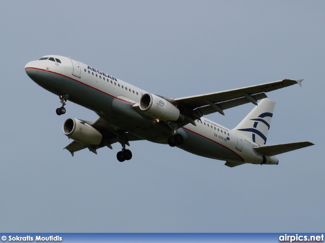 SX-DVX, Airbus A320-200, Aegean Airlines